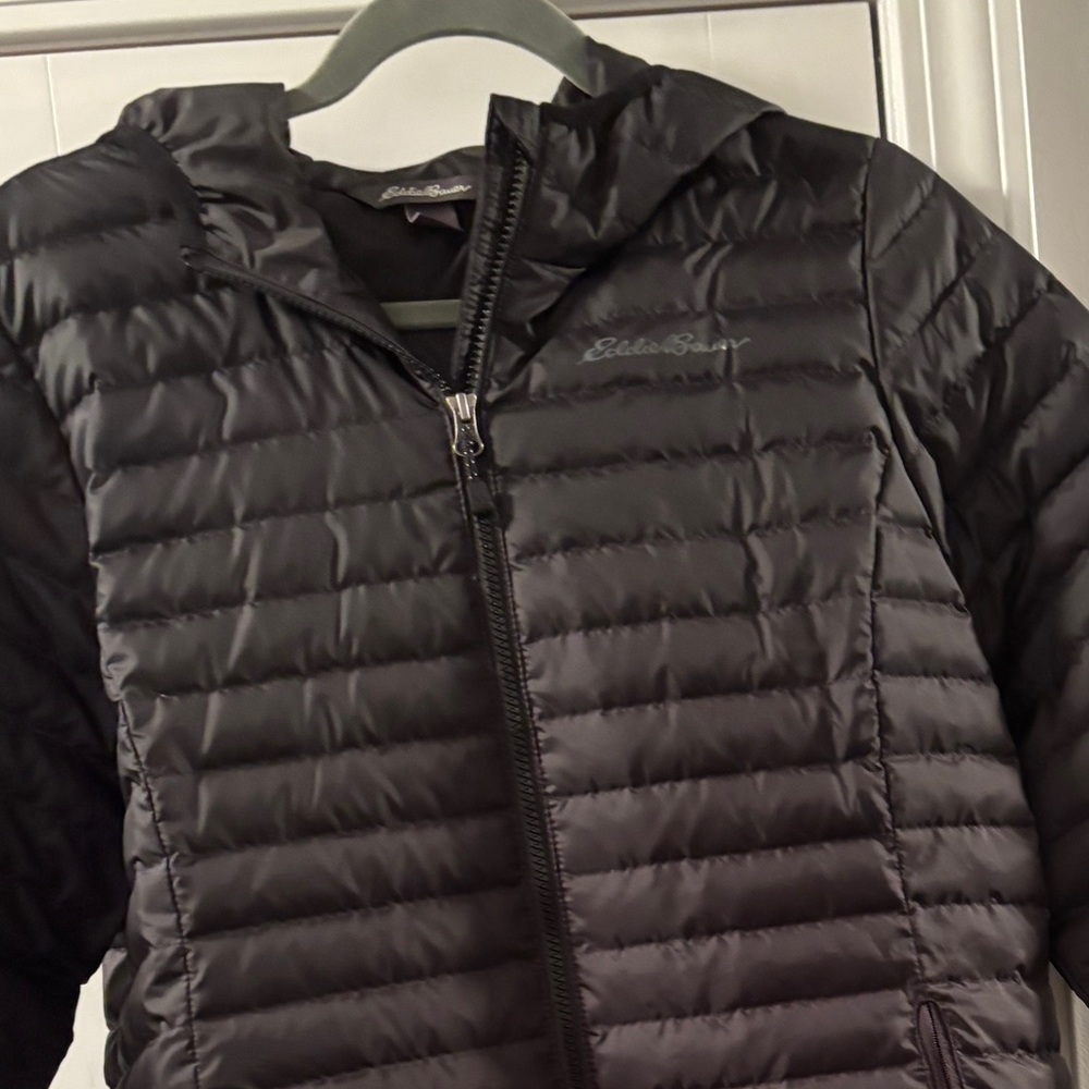 Eddie Bauer Black Puffer Jacket